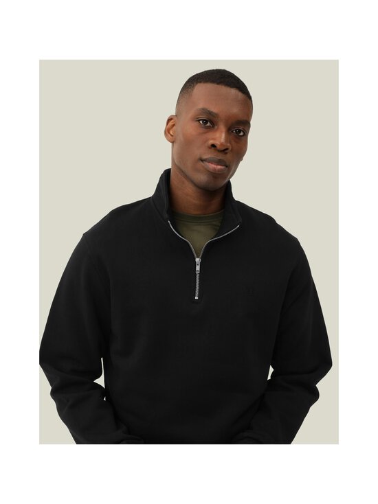 Les Deux - Norregaard Tonal Half-Zip -collegepaita - 100100 BLACK/BLACK | Stockmann - photo 3