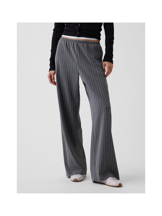 GAP - Easy Wide Leg Twill bikses - GREY STRIPE | Stockmann - photo 2