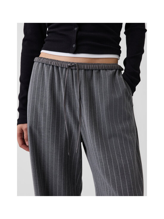 GAP - Easy Wide Leg Twill bikses - GREY STRIPE | Stockmann - photo 5