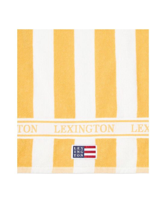 Lexington - Block Striped Cotton Terry -rantapyyhe - 3003 YELLOW/WHITE | Stockmann - photo 3