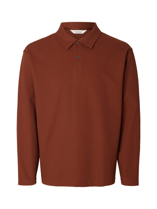 Selected - SlhRelaxAiden polo krekls - CHERRY MAHOGANY | Stockmann - photo 1