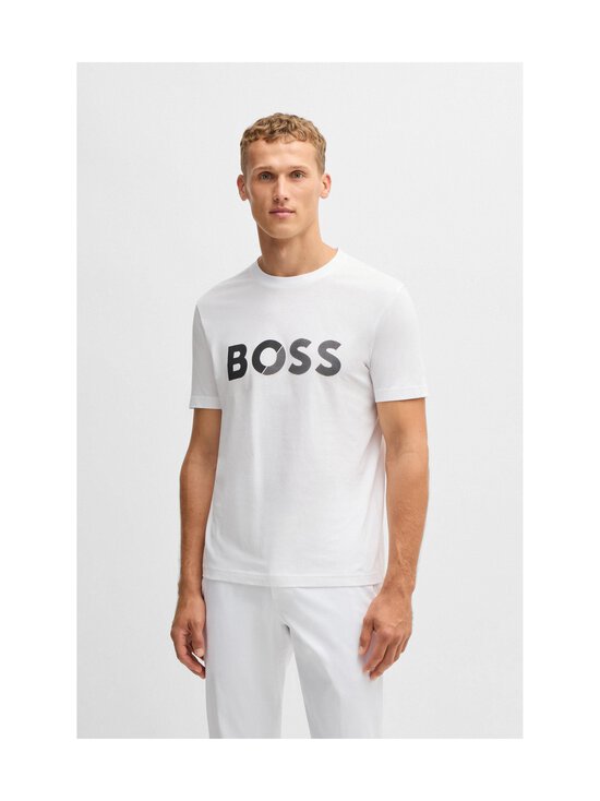 BOSS - Tape Logo t-paita - 100 WHITE | Stockmann - photo 2