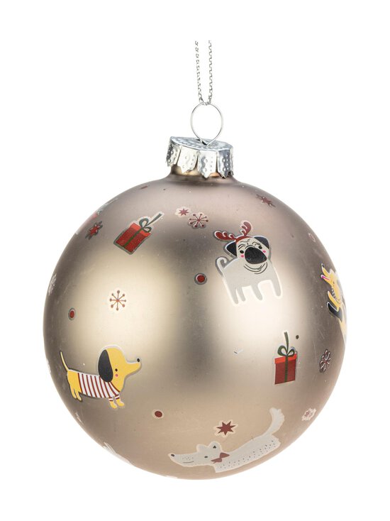 Weiste - Dogs-joulukoristepallo - BROWN | Stockmann - photo 1
