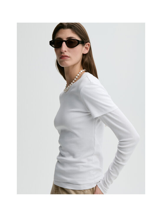 By Malene Birger - Alicia t-paita - 90 PURE WHITE | Stockmann - photo 4