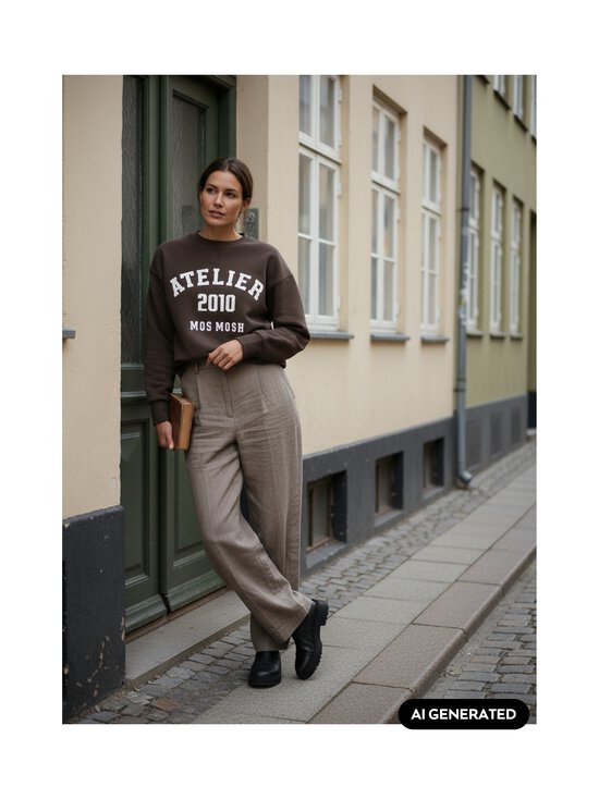 MOS MOSH - MMNima O-neck -collegepaita - 160 DELICIOSO | Stockmann - photo 3