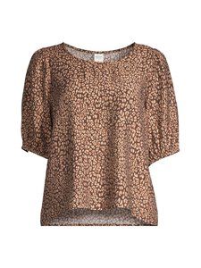 NOOM - Hanna-pusero - DK.BROWN ANIMAL PRINT | Stockmann