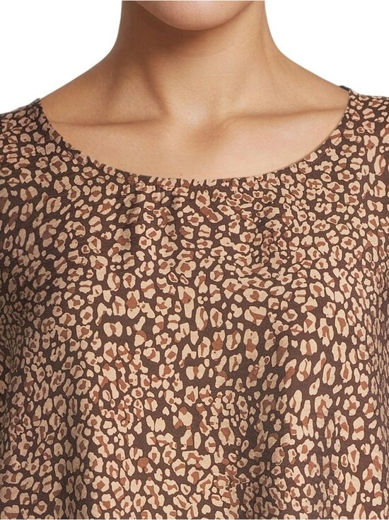 NOOM - Hanna-pusero - DK.BROWN ANIMAL PRINT | Stockmann - photo 4