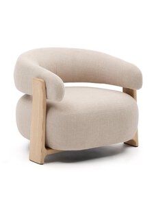 Kave Home - Granite-nojatuoli - BEIGE | Stockmann