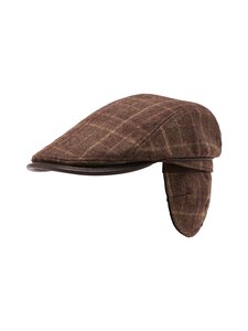 Bugatti - Classic Check - lakki korvaläpillä - 890 PEPPER | Stockmann