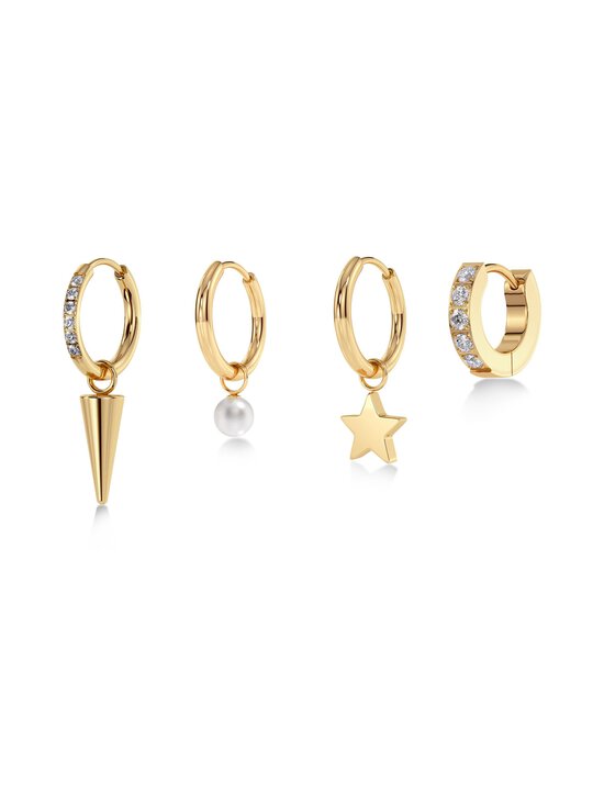 Edblad - Peak One Sirius apzeltītu auskaru komplekts - GOLD | Stockmann - photo 1