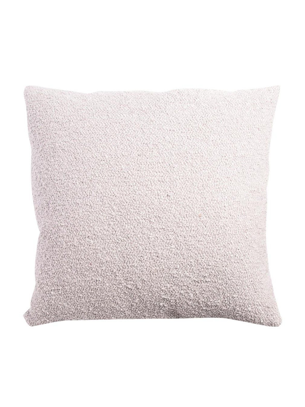 Bouclé single -tyyny kermanvalkoinen 43 x 43 cm