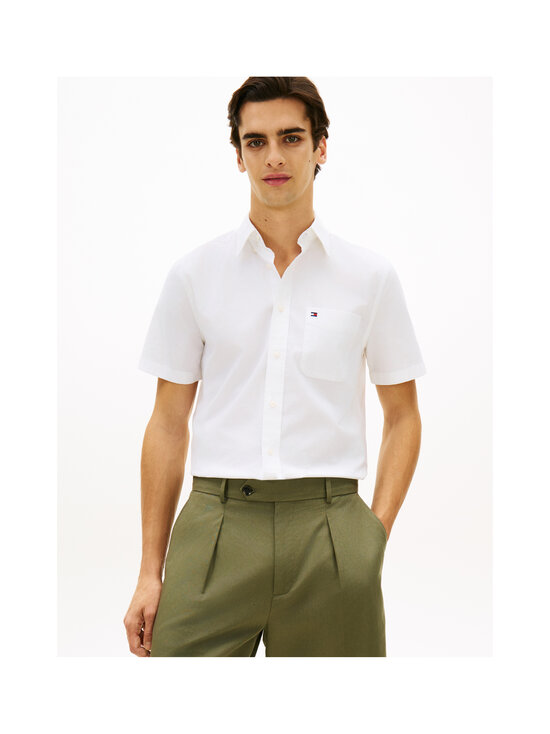Tommy Hilfiger - Light Solid krekls ar apkakli - YBR WHITE | Stockmann - photo 5