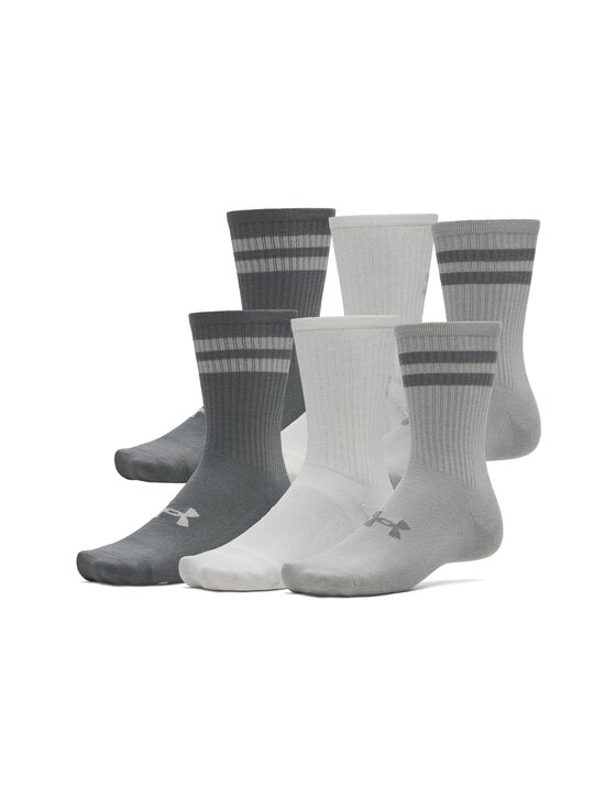 Under Armour - Essential Crew -sukat 6 pack - 069 TITANIUM | Stockmann - photo 1