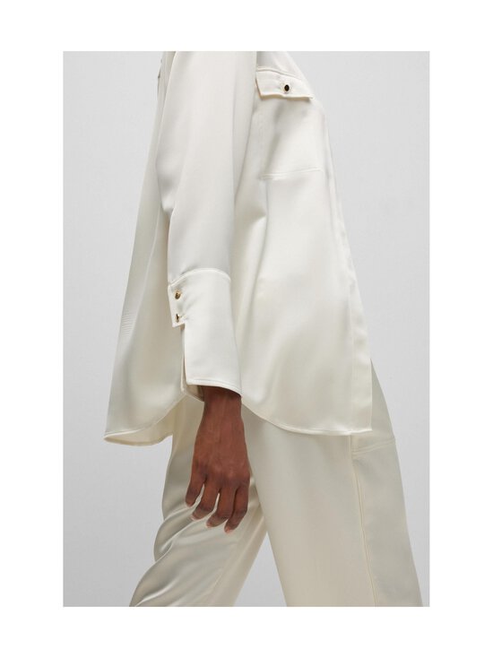 BOSS - Besatina-paitapusero - 118 OPEN WHITE | Stockmann - photo 6