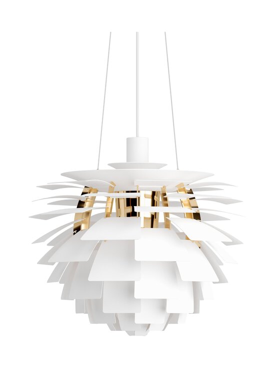 Louis Poulsen - PH Artichoke -riippuvalaisin 480 x 465 mm - SOFT WHITE/BRASS METALLISED | Stockmann - photo 1