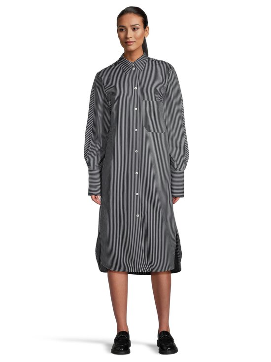 TOTEME - Striped Kimono -paitamekko - BLACK/WHITE 046 | Stockmann - photo 2