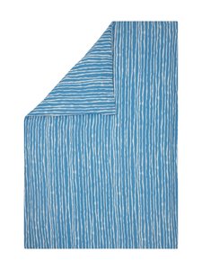 Casa Stockmann - Aalto-pussilakana - MID BLUE/WHITE COMBO | Stockmann
