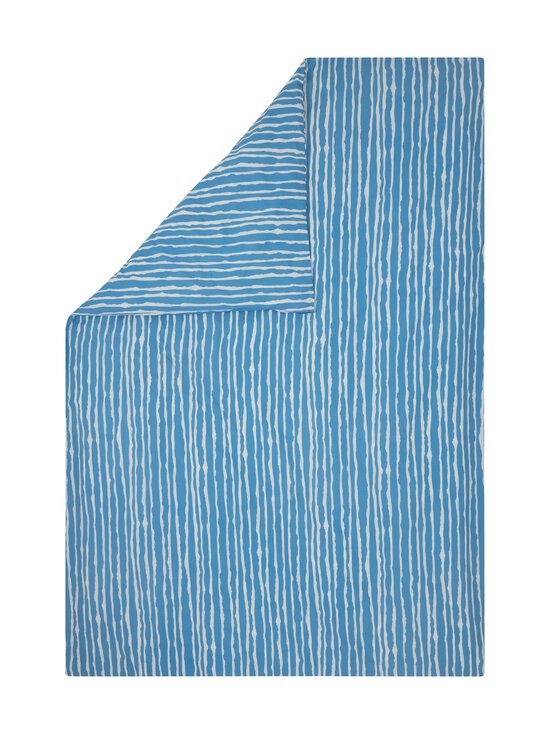 Casa Stockmann - Aalto-pussilakana - MID BLUE/WHITE COMBO | Stockmann - photo 1