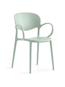 Calligaris - Abby-tuoli käsinojilla - VIHREÄ | Stockmann