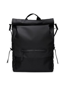Rains - Trail Mountaineer Rolltop W3 -reppu - 01 BLACK | Stockmann