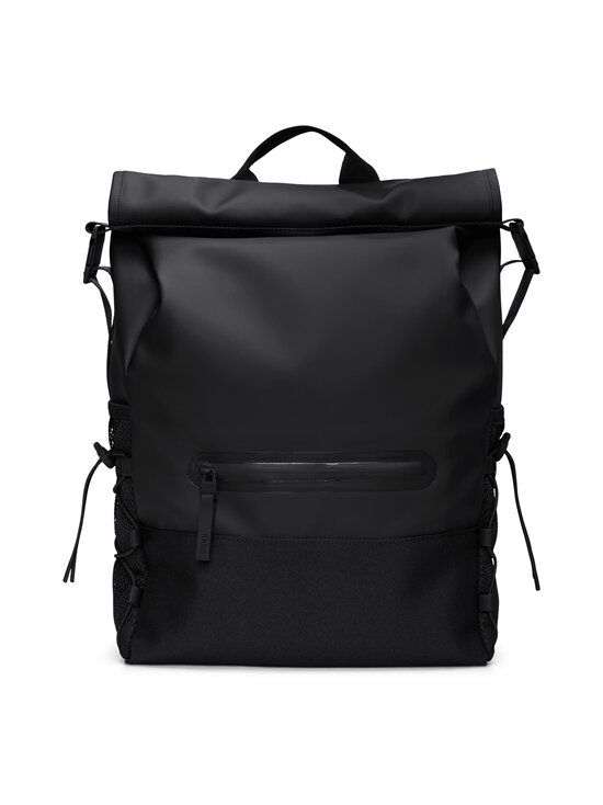 Rains - Trail Mountaineer Rolltop W3 -reppu - 01 BLACK | Stockmann - photo 1