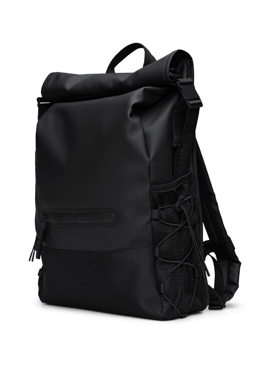 Rains - Trail Mountaineer Rolltop W3 -reppu - 01 BLACK | Stockmann - photo 3
