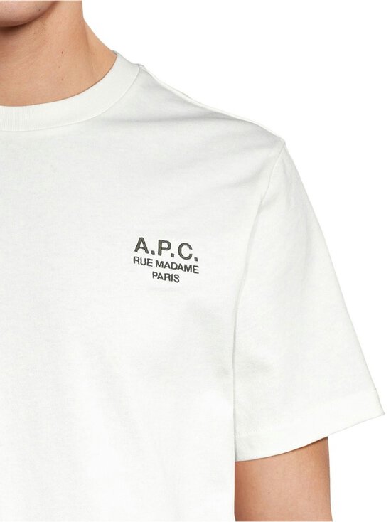 A.P.C - Standard Rue Madame t-paita - AE WHITE/DARK NAVY | Stockmann - photo 4