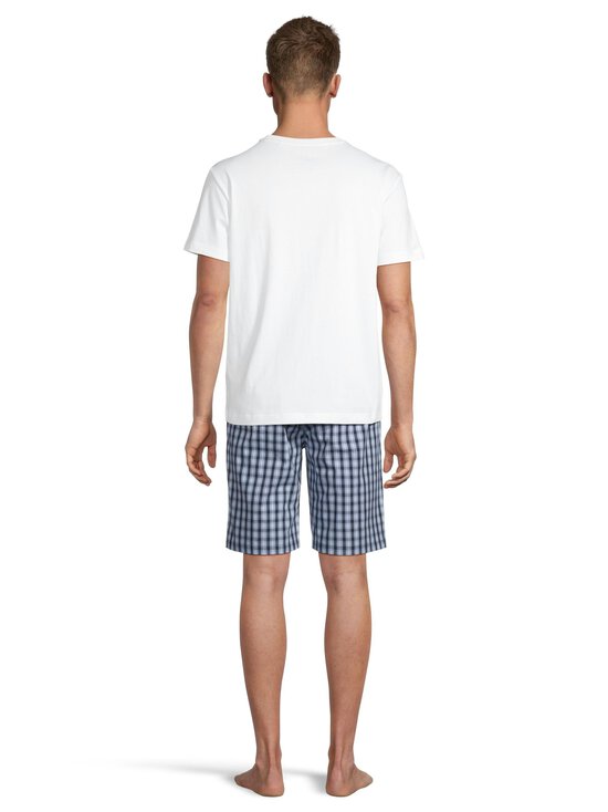 Cap Horn loungewear - Jasper-pyjama 2-osainen - WHITE/ LT. BLUE CHECK | Stockmann - photo 3