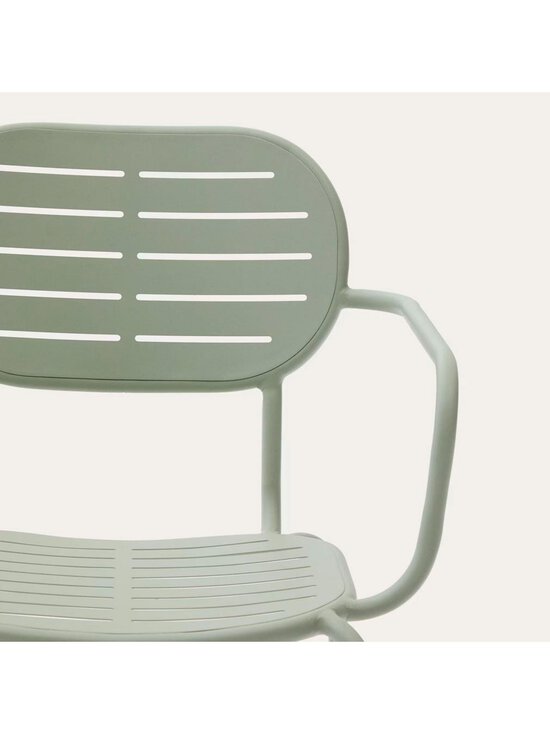 Kave Home - Brai-tuoli käsinojilla vaaleanvihreä - GREEN | Stockmann - photo 8