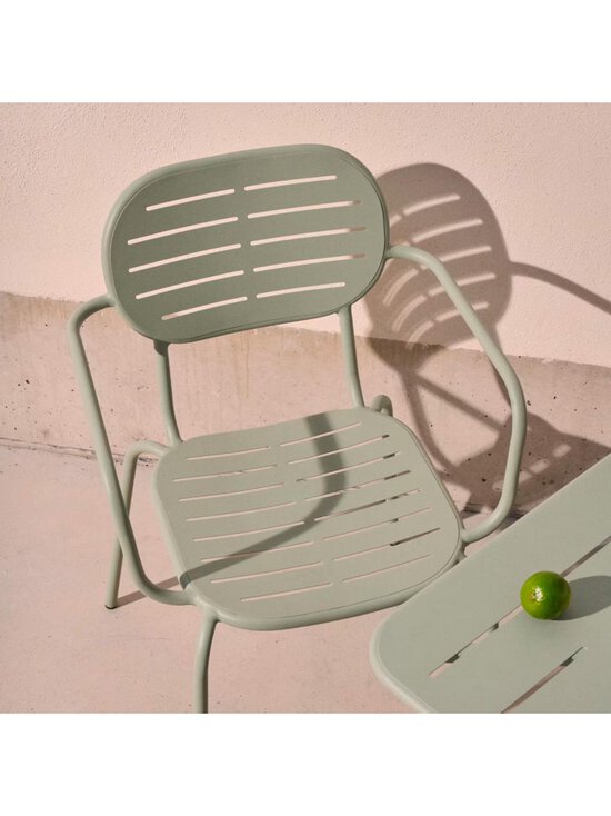 Kave Home - Brai-tuoli käsinojilla vaaleanvihreä - GREEN | Stockmann - photo 5