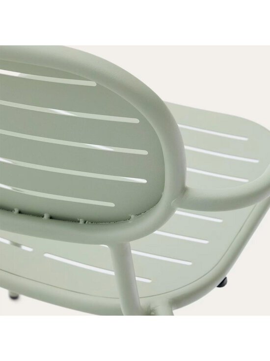 Kave Home - Brai-tuoli käsinojilla vaaleanvihreä - GREEN | Stockmann - photo 10