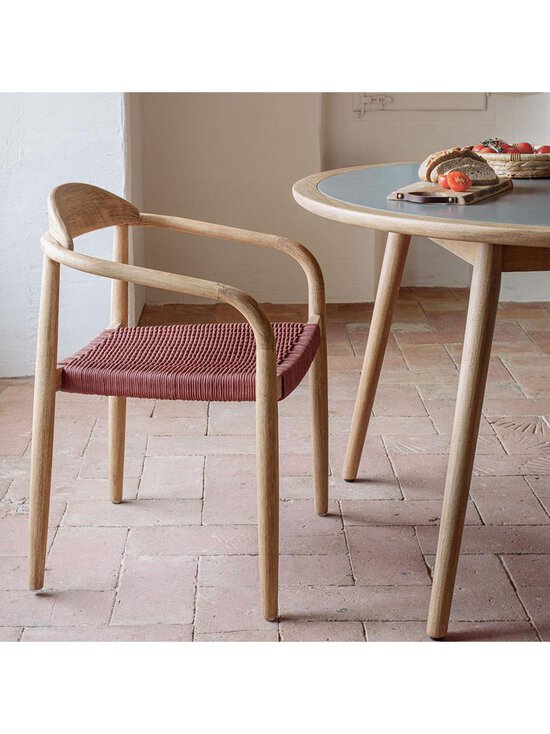 Kave Home - Nina-tuoli akaasia/terracotta - BEIGE | Stockmann - photo 7