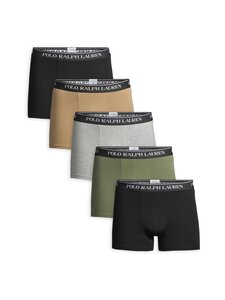 Polo Ralph Lauren - Bokserid Classic, 5 paari - 5PK BLK/TRAIL/AD HTR/KHKI/BLK | Stockmann