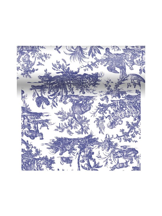 Duni - Toile de Jouy Dunicel -kaitaliina 4,8 m - BLUE - photo 1 Duni - Toile de Jouy Dunicel -kaitaliina 4,8 m - BLUE | Stockmann - photo 1