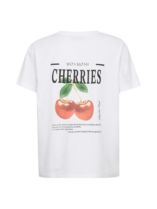 MOS MOSH - MMLail Cherry t-paita - 101 WHITE | Stockmann - photo 2