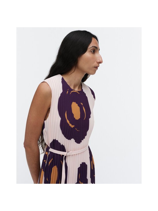 Marimekko - Juhlia Tumma -mekko - 348 LIGHT PINK, DARK VIOLET, BROWN | Stockmann - photo 6