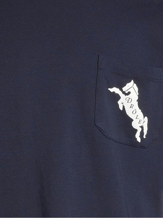 Drôle de Monsieur - Le EmblËme Chevaux t-paita - NAVY - photo 4 Drôle de Monsieur - Le EmblËme Chevaux t-paita - NAVY | Stockmann - photo 4