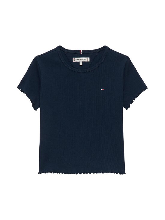 Tommy Hilfiger - Essential Rib T-krekls - C1G DARK NIGHT NAVY - photo 1 Tommy Hilfiger - Essential Rib T-krekls - C1G DARK NIGHT NAVY | Stockmann - photo 1