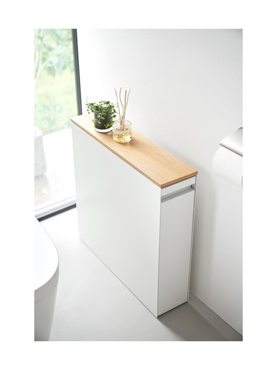 Yamazaki - Tower Sliding Wood Top -hyllykkö - WHITE | Stockmann - photo 2