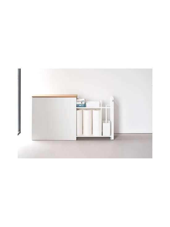 Yamazaki - Tower Sliding Wood Top -hyllykkö - WHITE | Stockmann - photo 5
