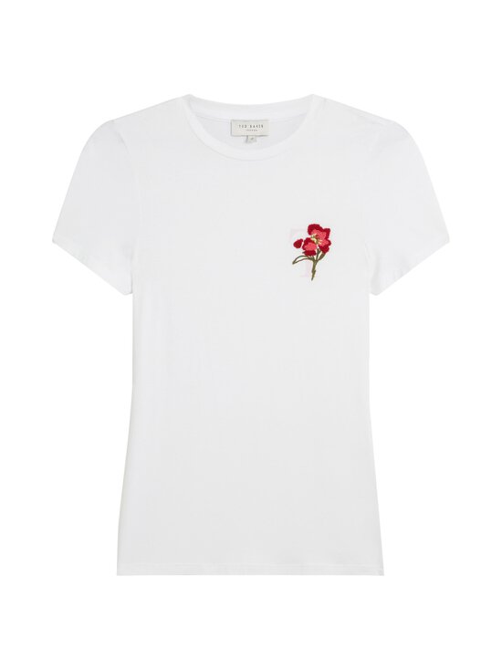 Ted Baker London - Carnela Embroidered Logo T-krekls - WHITE - photo 1 Ted Baker London - Carnela Embroidered Logo T-krekls - WHITE | Stockmann - photo 1
