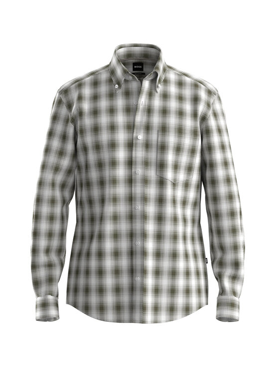 BOSS - Liam-kauluspaita - OPEN GREEN | Stockmann - photo 1