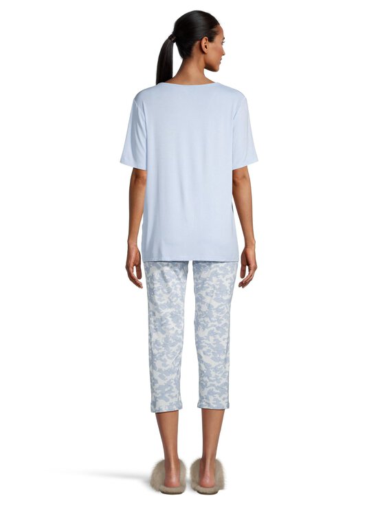 Damella - Bamboo- pyjamapaita ja pyjamacaprit - 282 SKY BLUE | Stockmann - photo 5