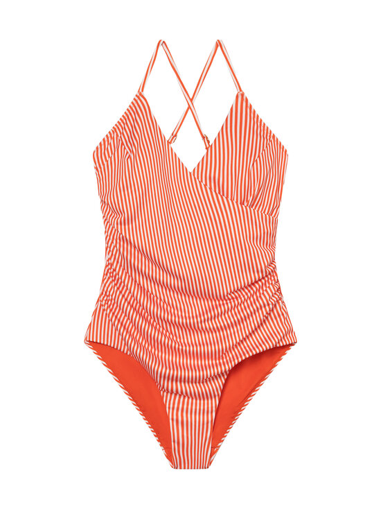 Dedicated - Klinte Thin Stripe -uimapuku - GRENADINE | Stockmann - photo 1