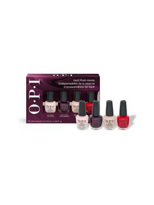 O.P.I. - Vault Must-Haves Giftset 2026 -kynsilakkapakkaus 4 x 3,75 ml | Stockmann