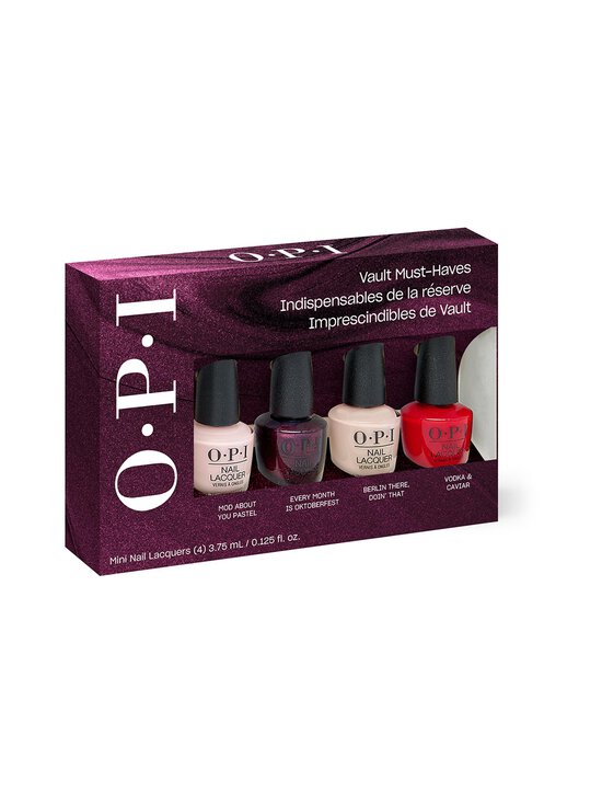 O.P.I. - Vault Must-Haves Giftset 2026 -kynsilakkapakkaus 4 x 3,75 ml - MULTICOLOR | Stockmann - photo 2