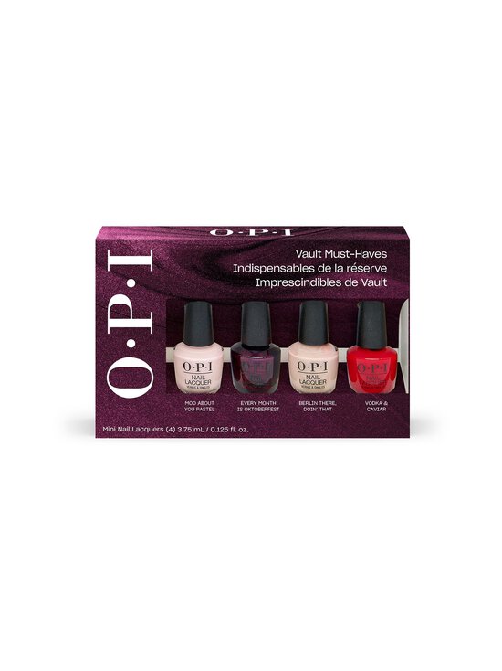 O.P.I. - Vault Must-Haves Giftset 2026 -kynsilakkapakkaus 4 x 3,75 ml - MULTICOLOR | Stockmann - photo 4