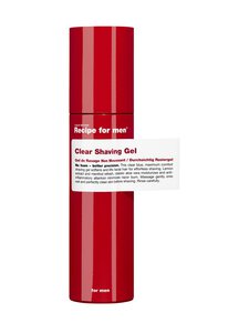 Recipe for men - Clear Shaving Gel - parranajogeeli, 100 ml Recipe for men - Clear Shaving Gel - parranajogeeli, 100 ml | Stockmann
