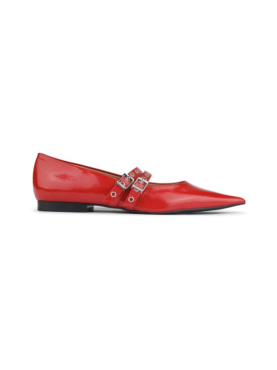 Ganni - Eyelets Naplack -ballerinat - 474 RACING RED - photo 1 Ganni - Eyelets Naplack -ballerinat - 474 RACING RED | Stockmann - photo 1