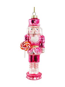 Shishi - Glass Nutcracker -joulukoriste - PINK | Stockmann